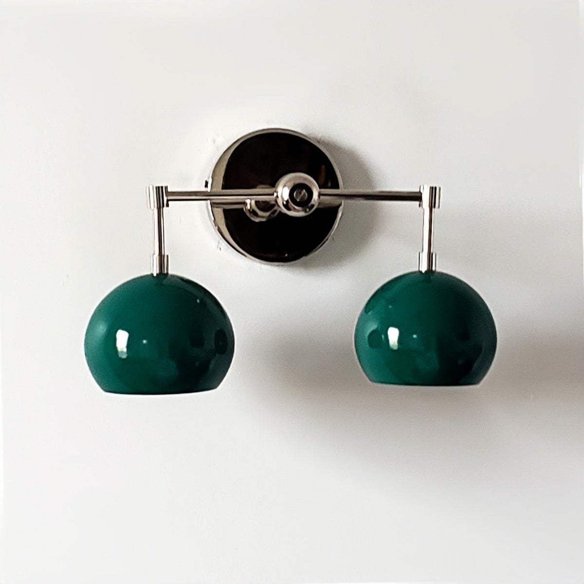 Spring Green Shades Sconce - Double Bubble Pop Vanity Wall Light