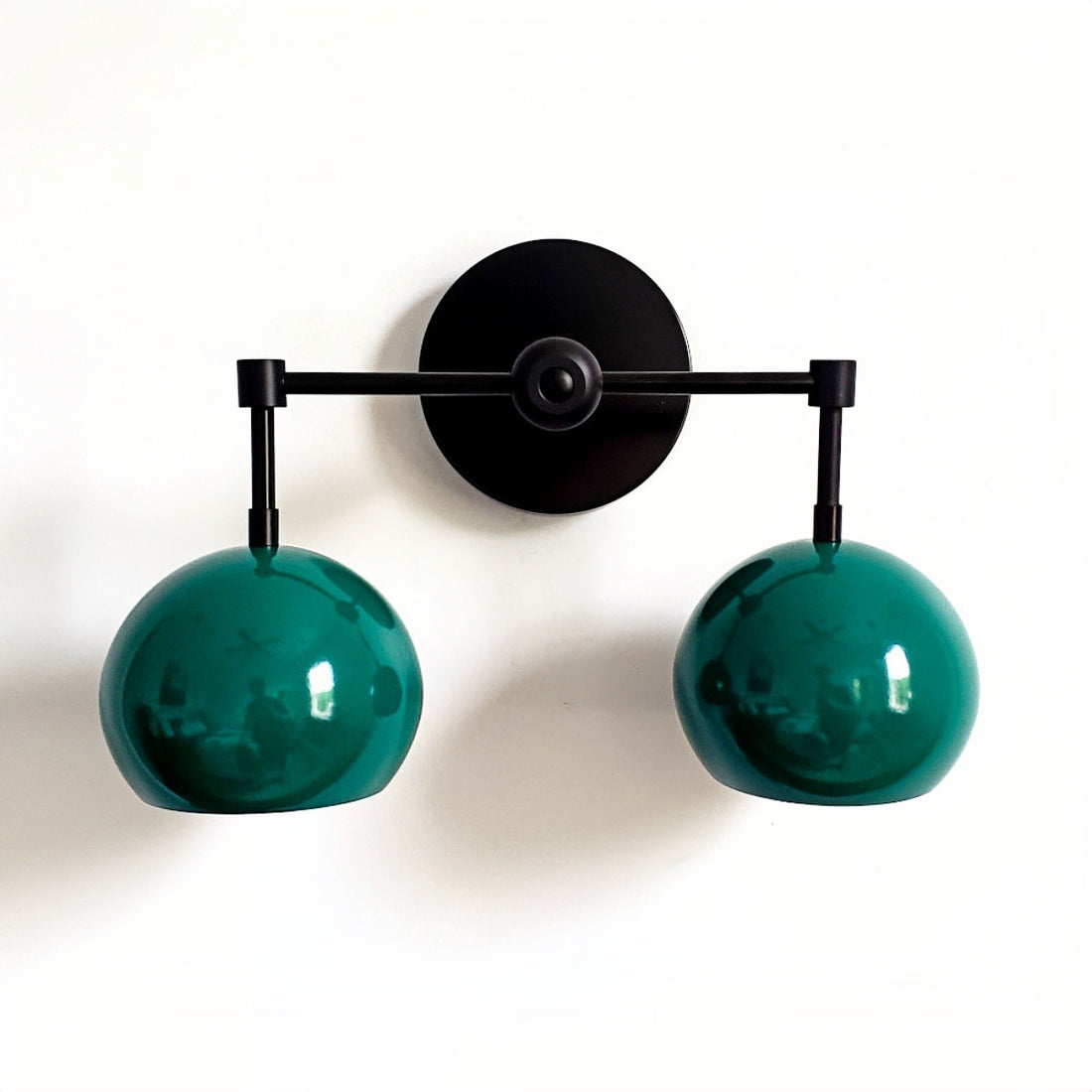 Spring Green Shades Loa Sconce - Double Bubble Pop Vanity Wall Light