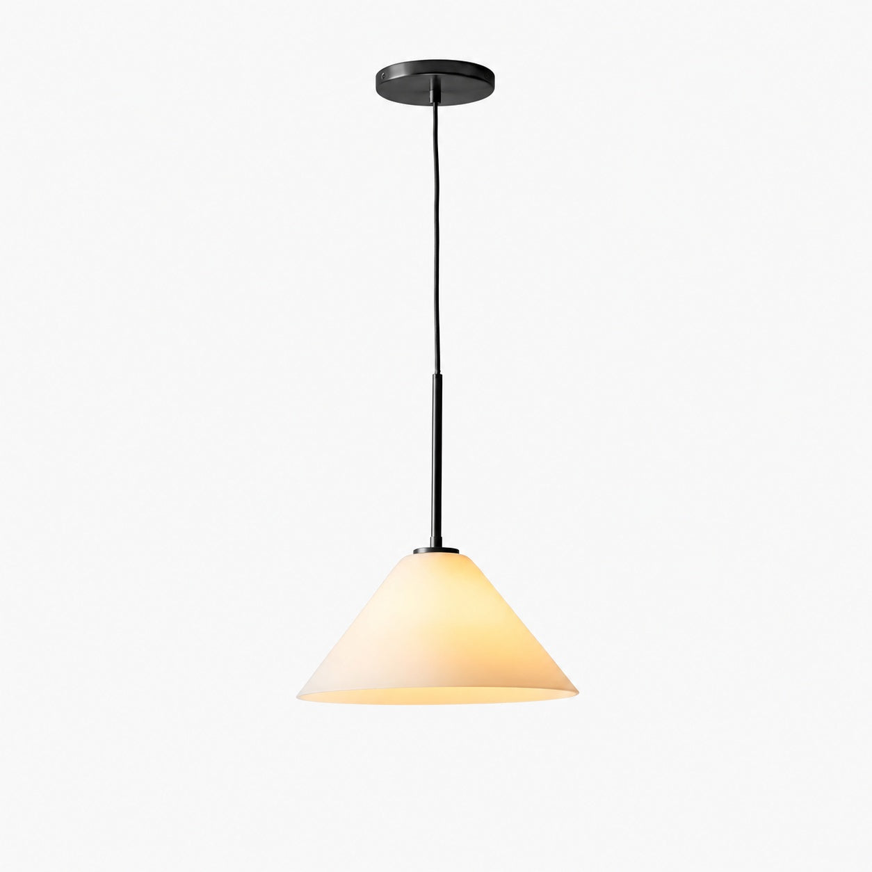 Conica Glass Cone Pendant Lamp – Modern Style Light for Any Room