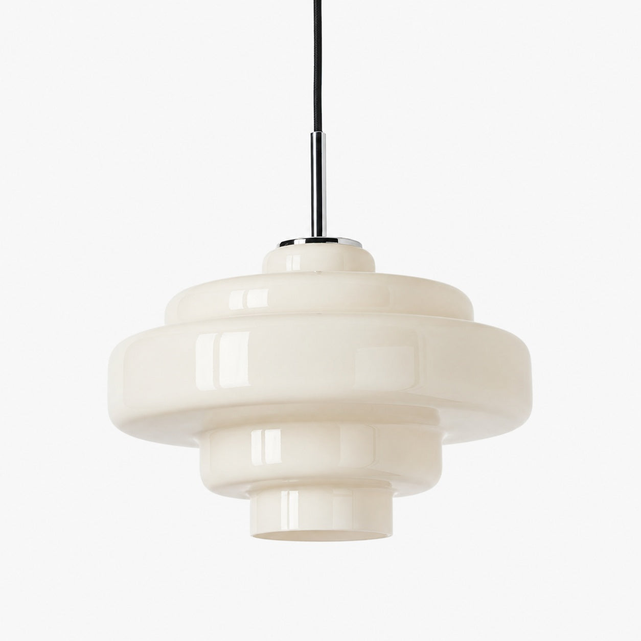 Koloro Millie Glass Pendant Light - Retro Style with Modern Elegance
