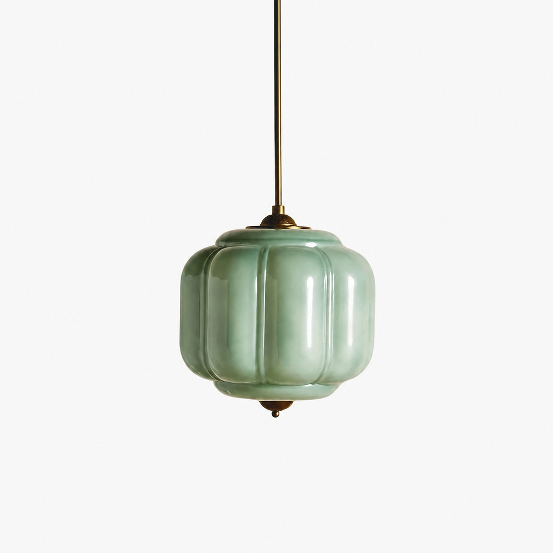 Eloise Vintage Glass Chandelier - Milk Glass Home Accent