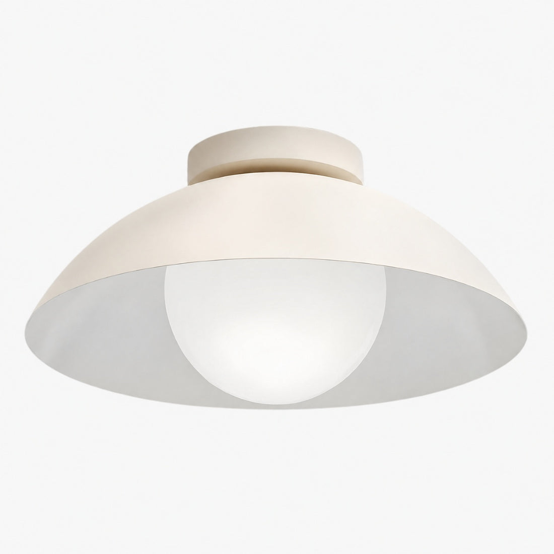 Orblia Minimal Flush Mount Light Fixture - Modern Aesthetic for Home Interiors