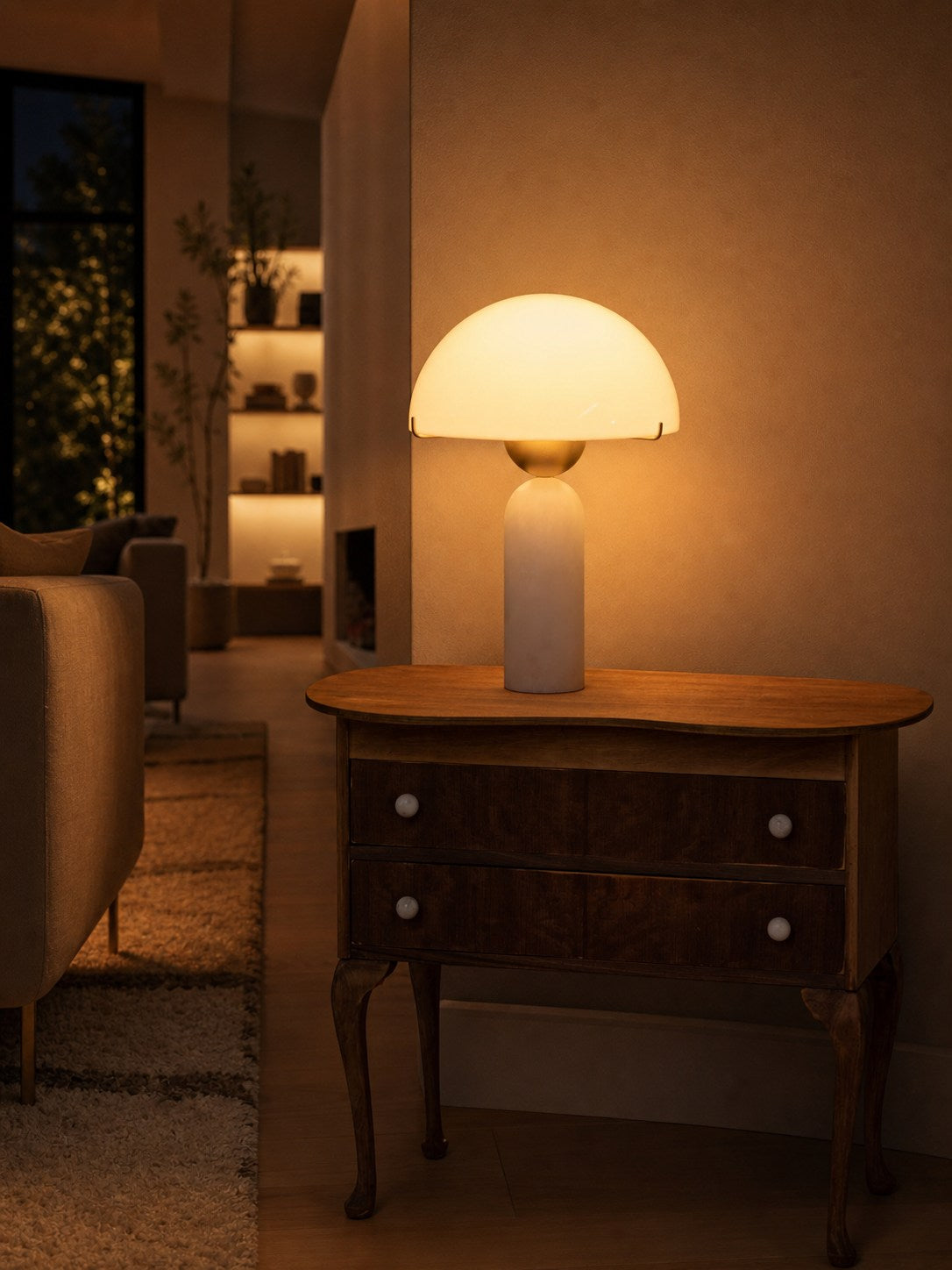 Peono Alabaster Table Lamp