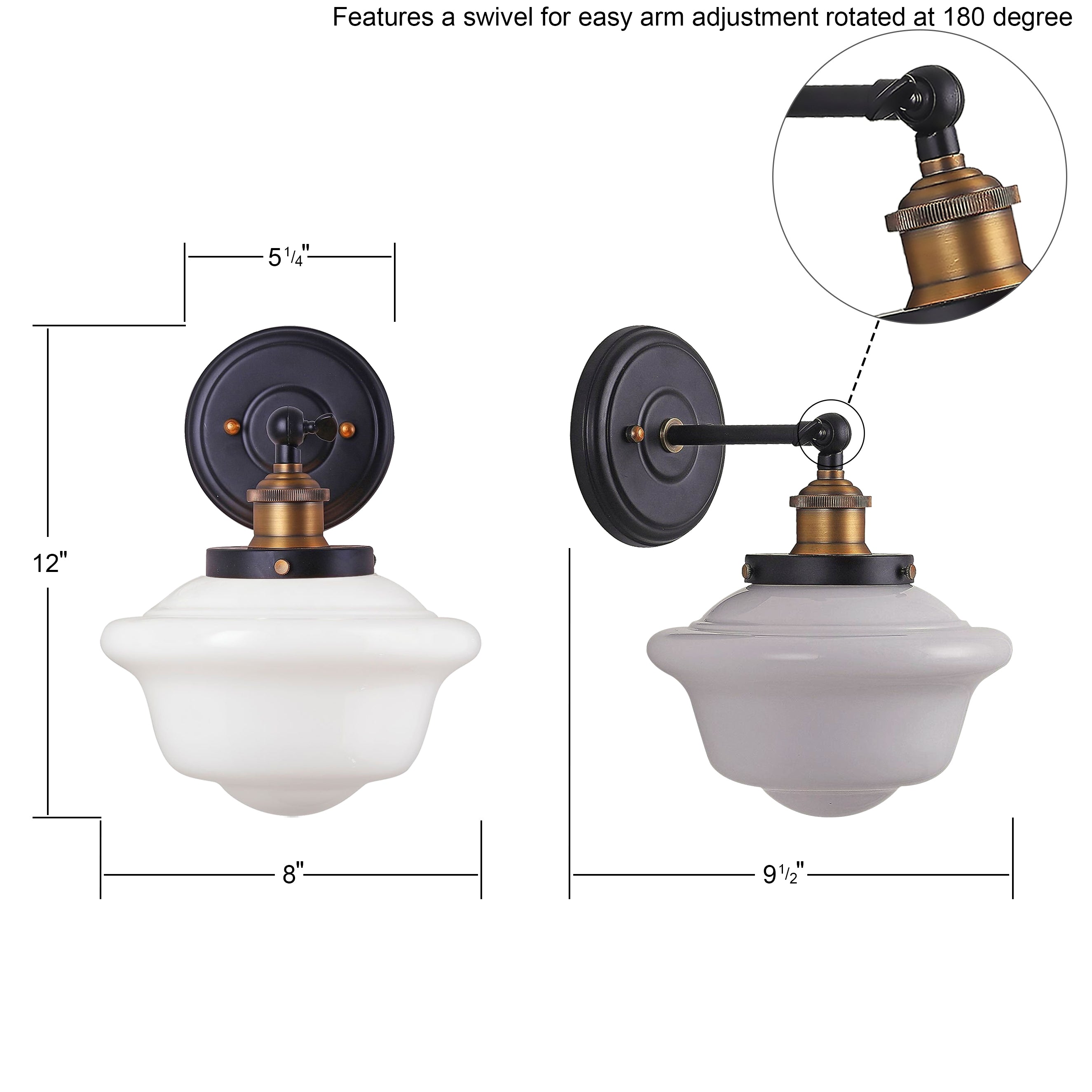 Lavagna Industrial Bathroom Vanity Light