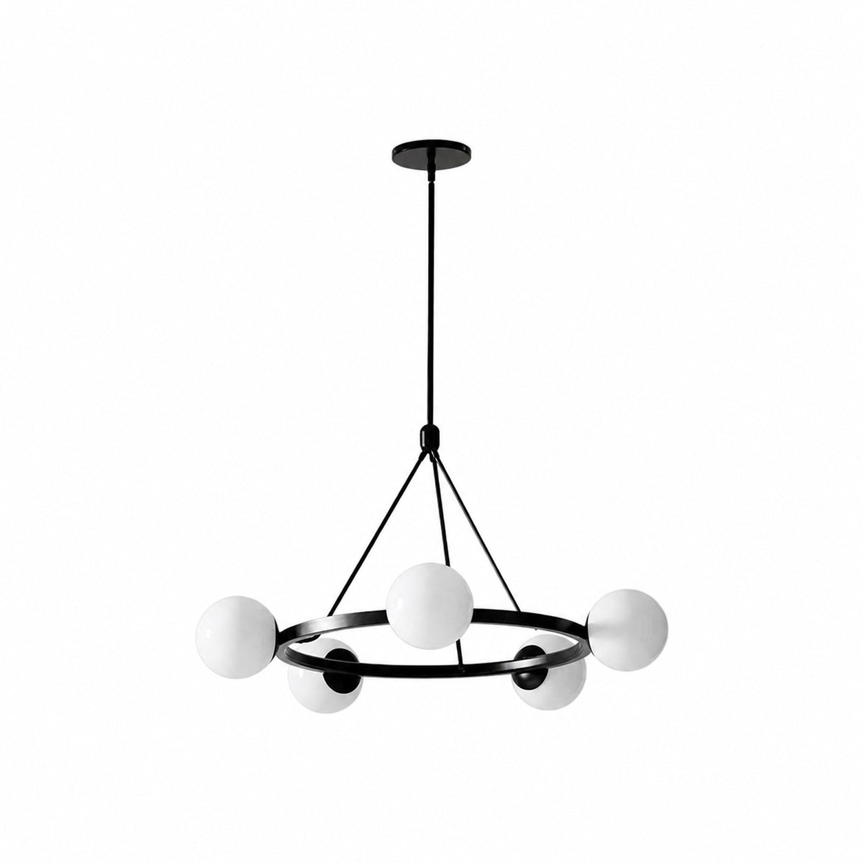 Brelia Round Light Chandelier - Modern Globe Chandelier in Stylish Design