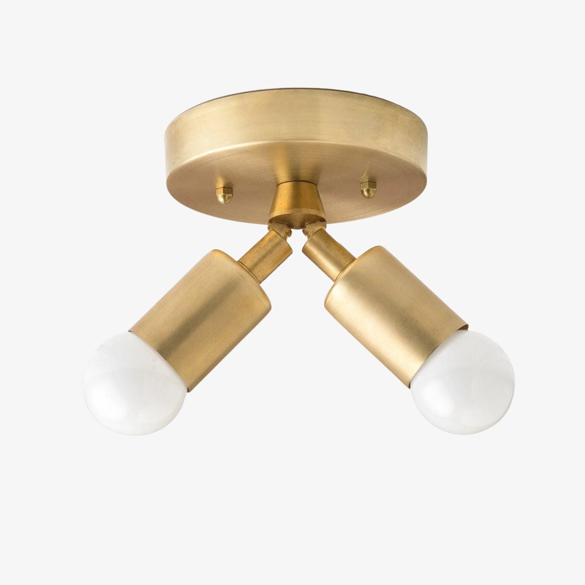 Lumen Art Deco Inspired Ceiling Lamp – Elegant Minimalist Flush Mount for Home Interiors