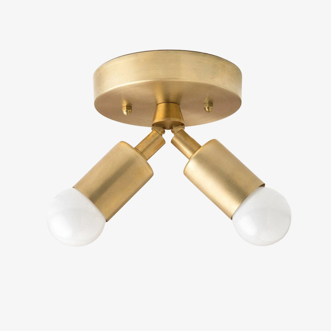 Lumen Art Deco Inspired Ceiling Lamp – Elegant Minimalist Flush Mount for Home Interiors