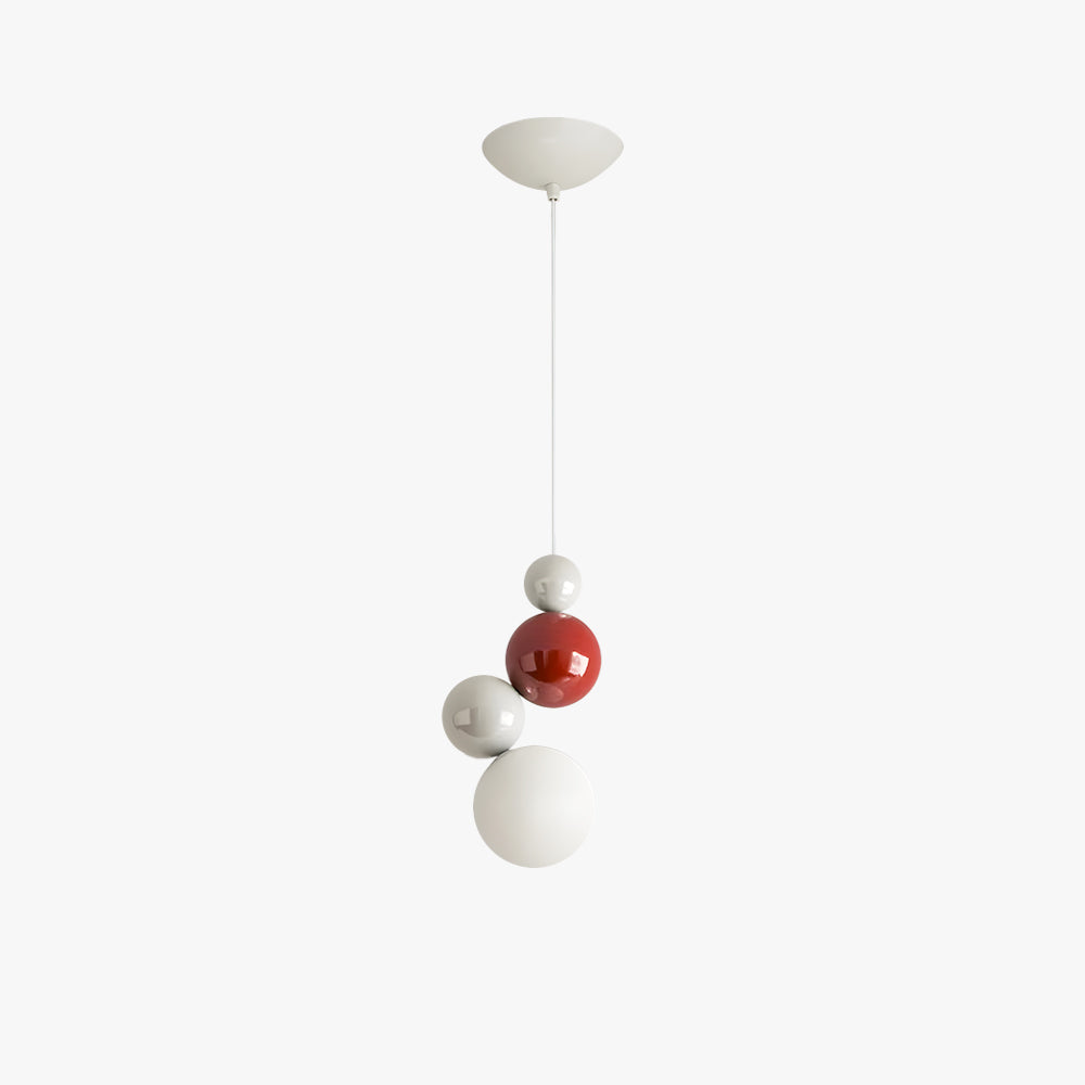 Nodic Style Globe Multicolor Pendant Lamp