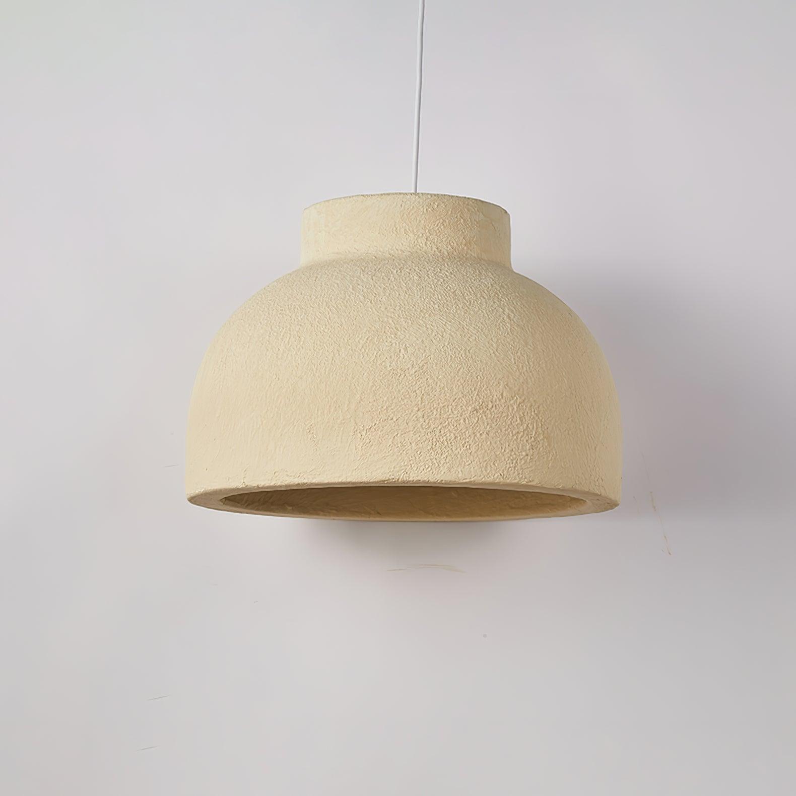 Matte Texture Wabi Sabi Pendant Light
