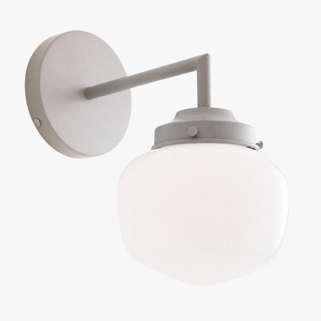 Opalume Glass Vanity Light - Vintage Inspired Bathroom Wall Lighting