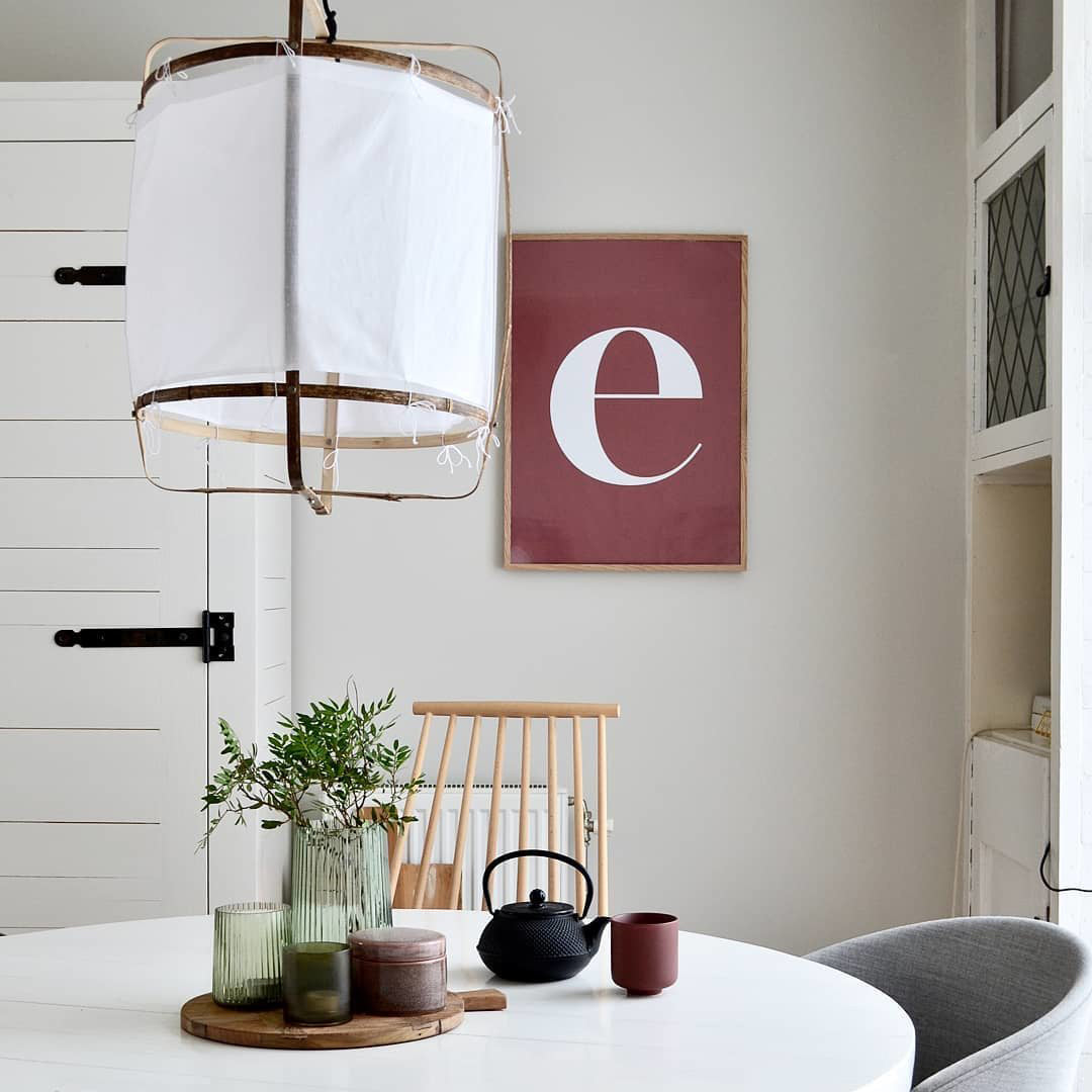 Straight Hollow Tulle Pendant Lighting