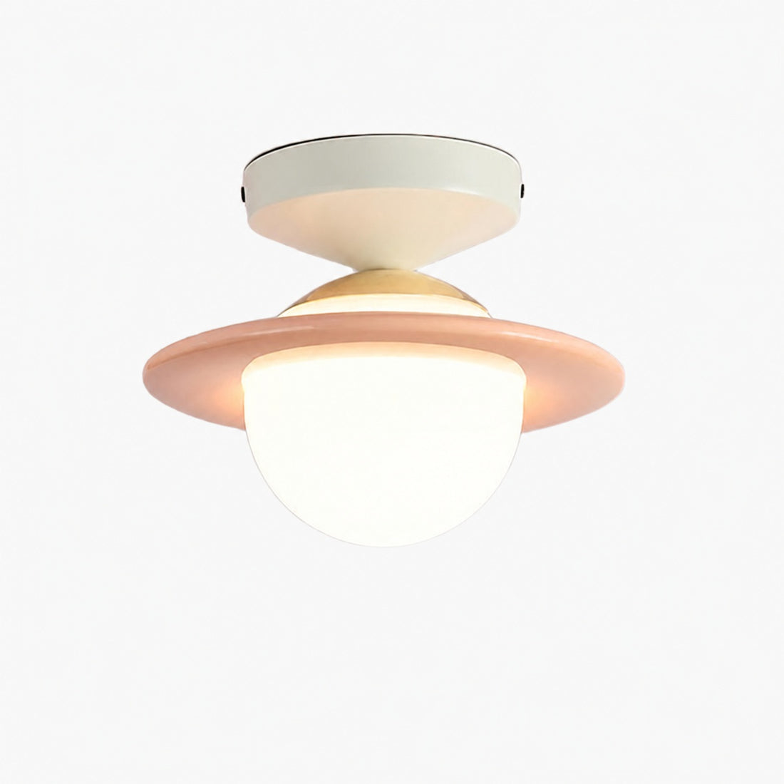 Olevira Modern Minimalist Colorful Ceiling Light - Mount for Bedroom or Living Room