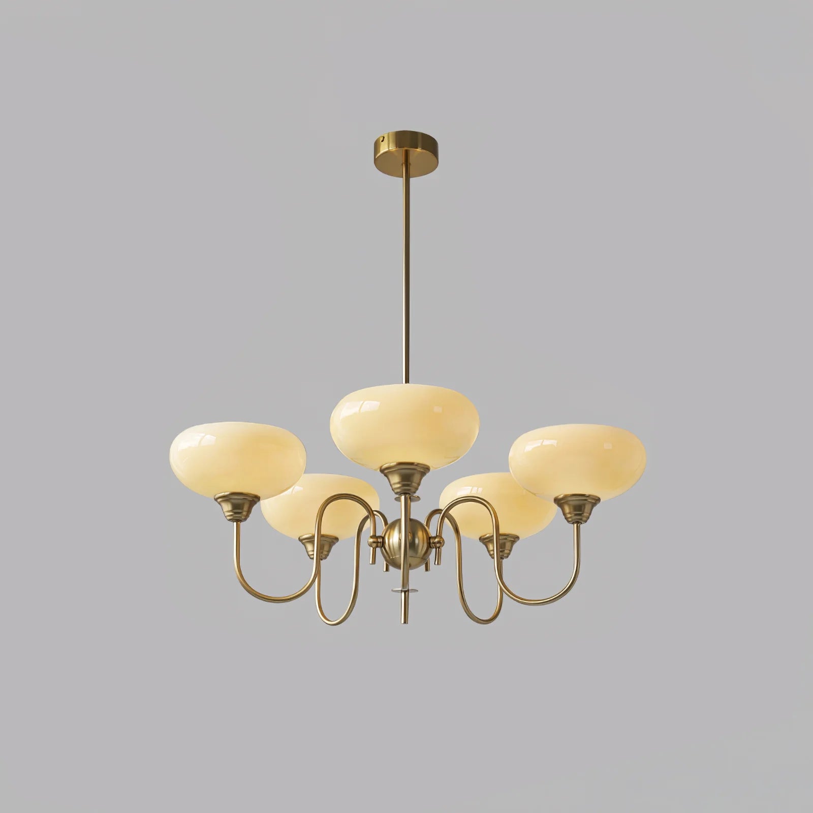 Minimalist Style Persimmon Chandelier