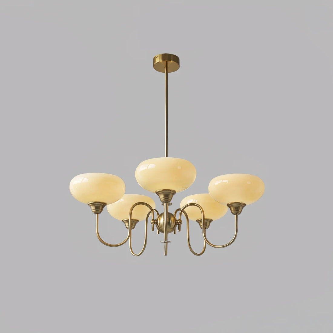 Minimalist Style Persimmon Chandelier