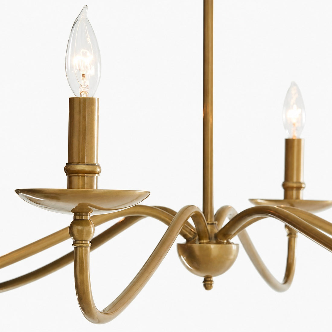 Reticula Modern Round Chandelier – Iron Frame with Open Circular Design for Dining or Entry