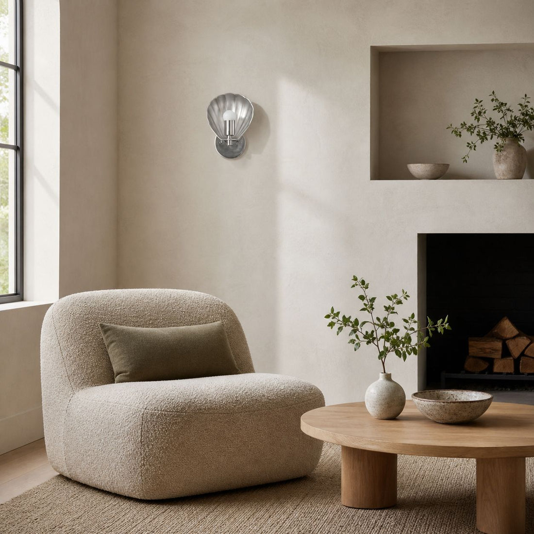 Ornato Luxe Deco Brass Wall Light - Multiple Finishes Available