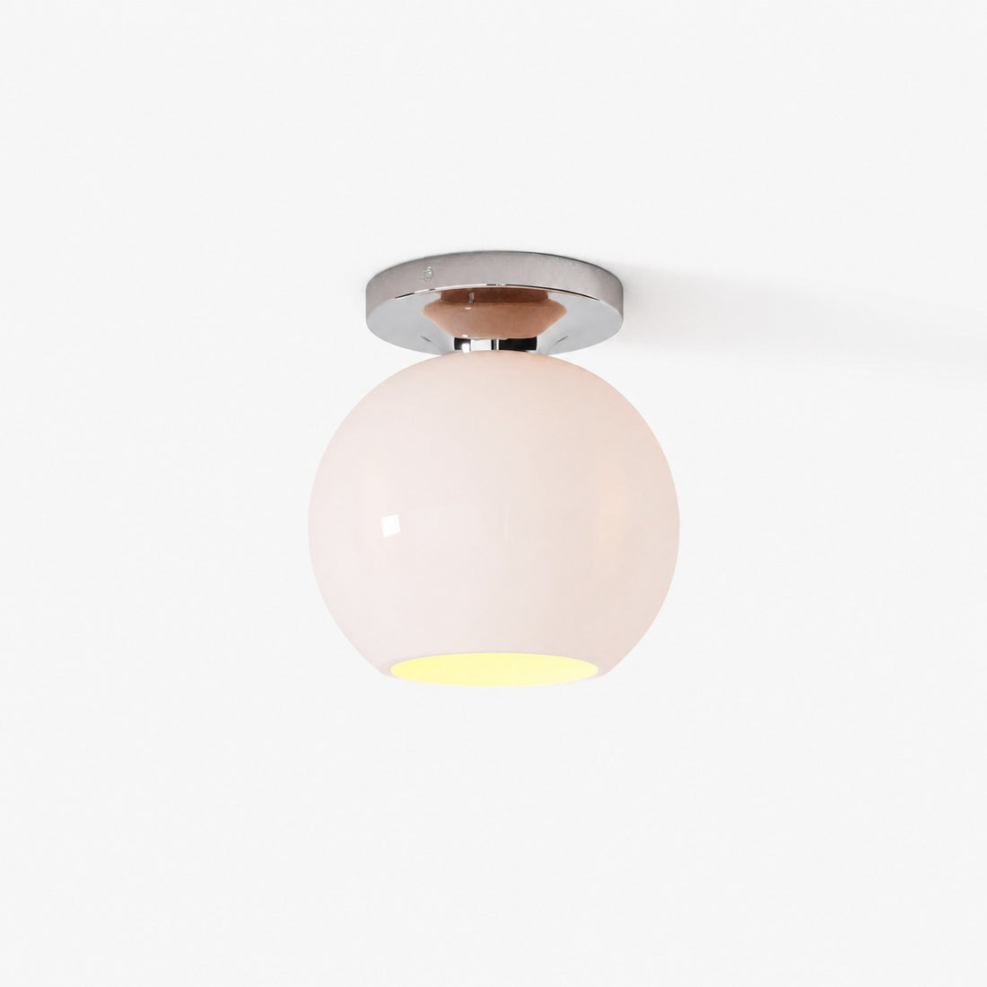Selvion Modern Globe Pendant Light - Damp-Rated Bathroom Lighting - Luxe Glass Shade