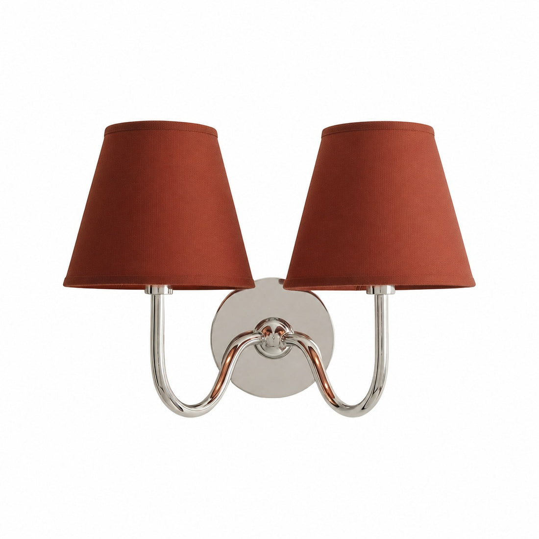 Luvora Vintage Pleated Shade Wall Lamp - Modern Brass Linen Wall Lighting