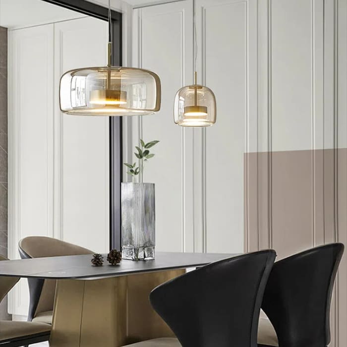 Jube SP Pendant Light - Metro Sphere Glass Jar Suspension Lamp