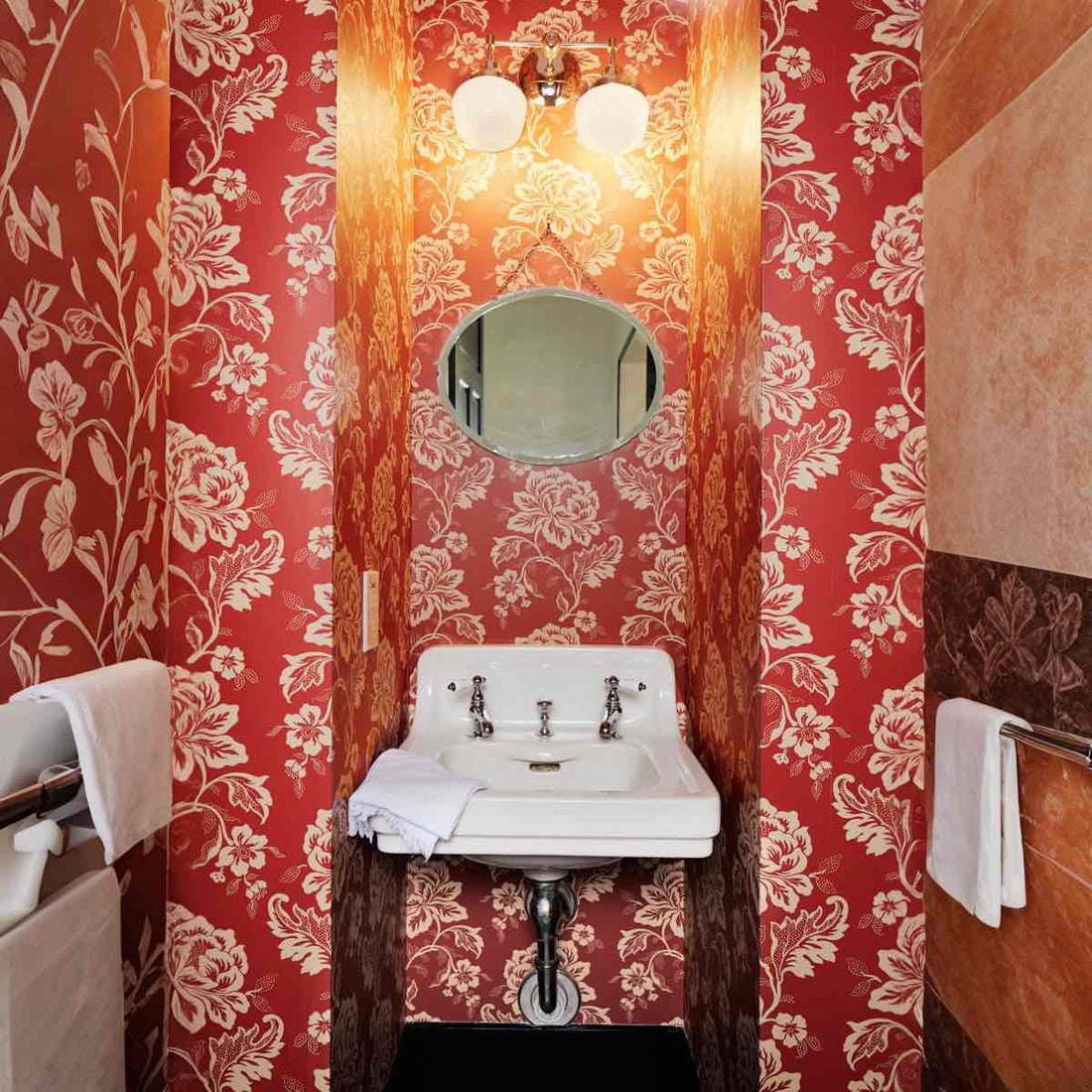 Double McMain Wall Sconce - Metal Glass Bubble Pop Vanity Wall Light