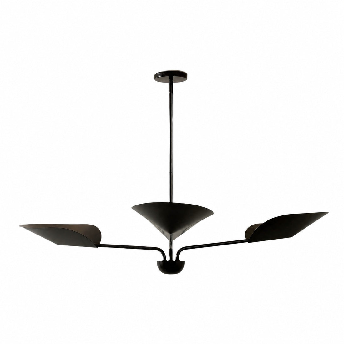 Lutal Bronze Chandelier - Modern Design with Monochromatic Finish