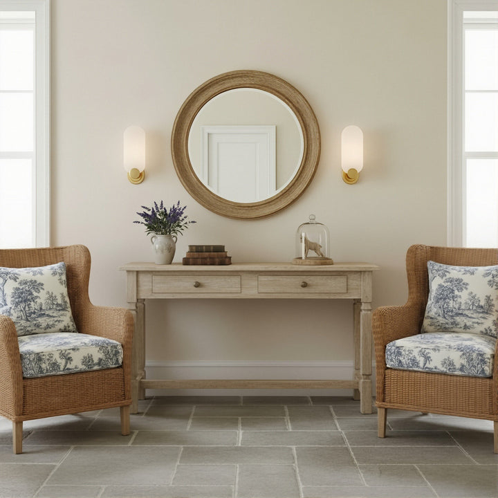 Albi Decorative Wall Sconce Ambient Diffused Glow - Artful Carved Aesthetic Dining Room Corridor