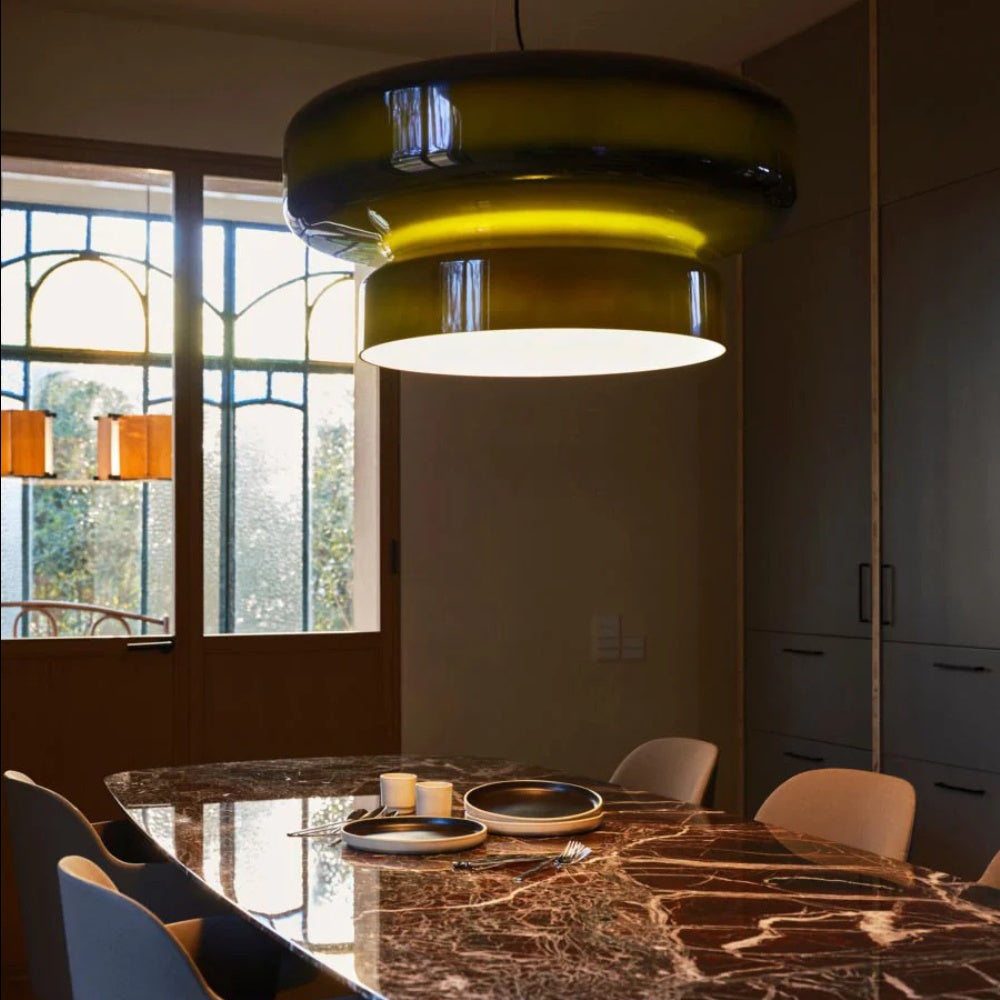 Bohemia Pendant light - Multi Colored Glass Pendant Lamp