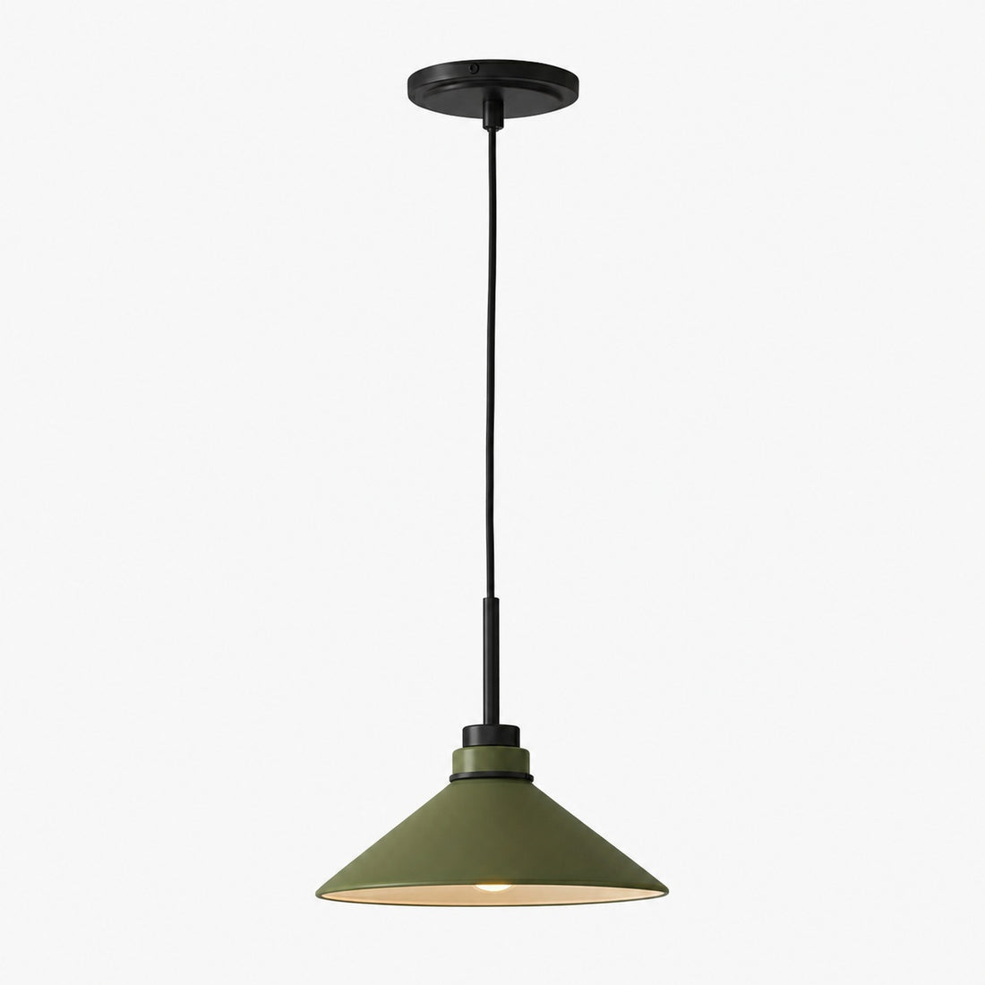 Aurenza Modern Farmhouse Pendant Light - Adjustable Shade for Warm Ambiance