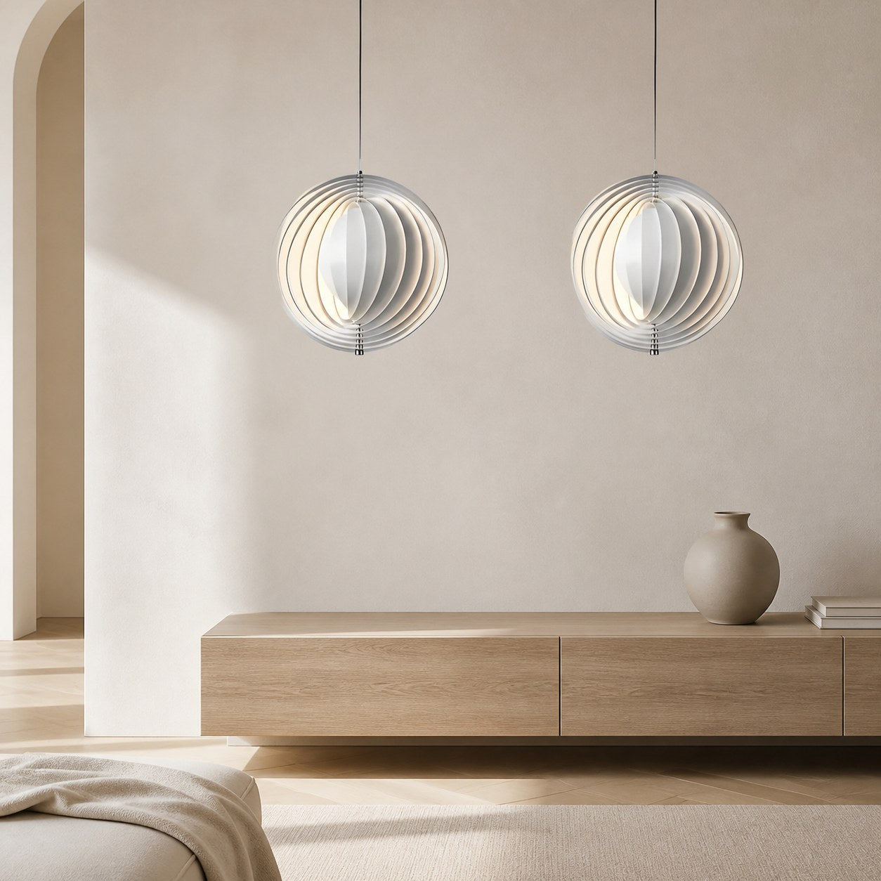 Nordic Moon Pendant Light