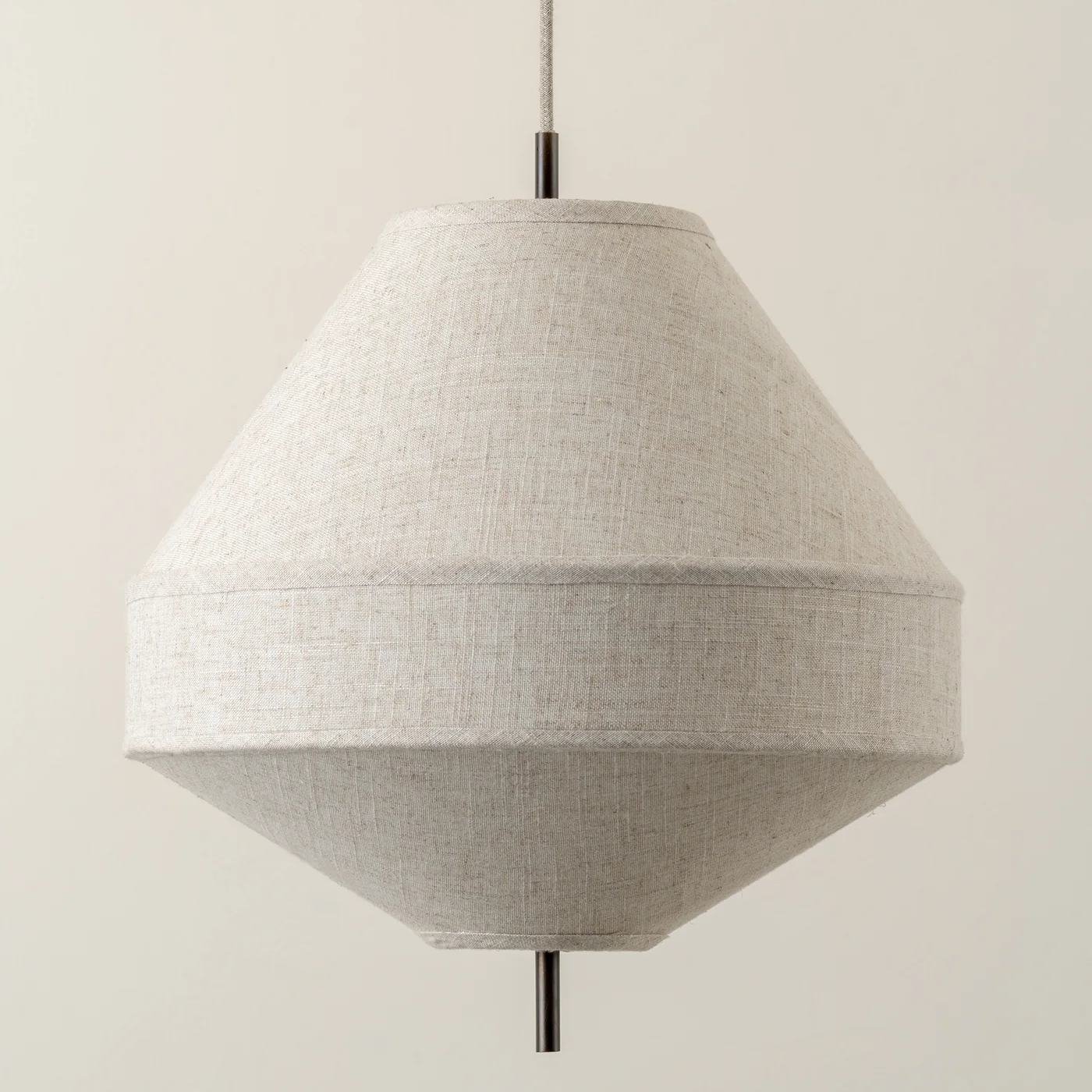 Zalen Layered Linen Pendant Light for Living & Dining
