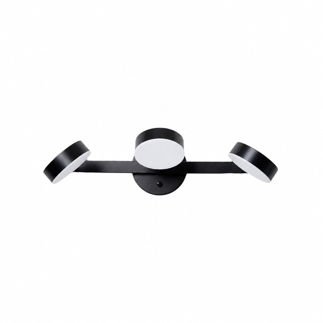 Gyralume Adjustable Three Heads Vanity Wall Lamp - Modern Round Design Metal Contemporary for Home Decor