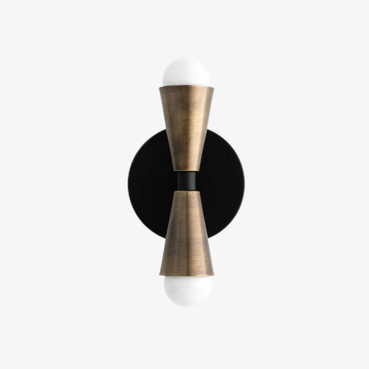 Pyralis Cone Modern Tapered Wall Light – Minimalist Design for Bathroom or Bedroom