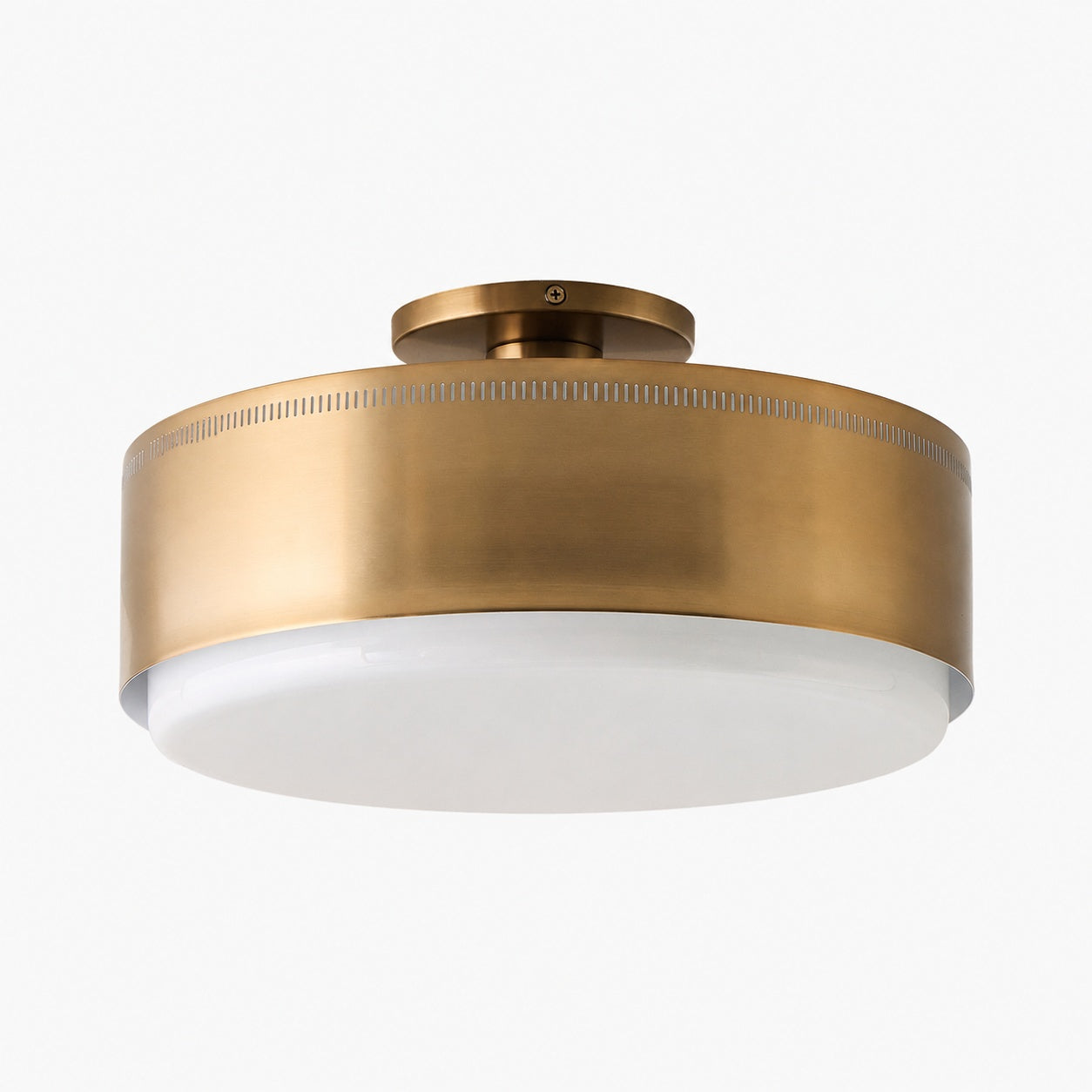 Bolvira Metal Flush Mount - Contemporary Ceiling Light with Subtle Glow