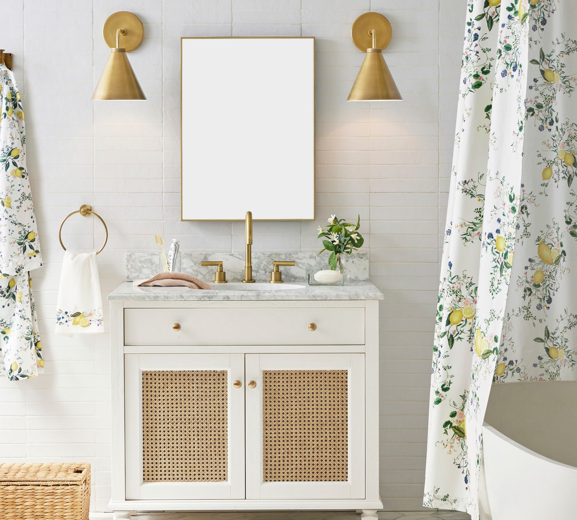 Korvi Iron Tapered Sconce Light - Wall Fixture in Black or Brass