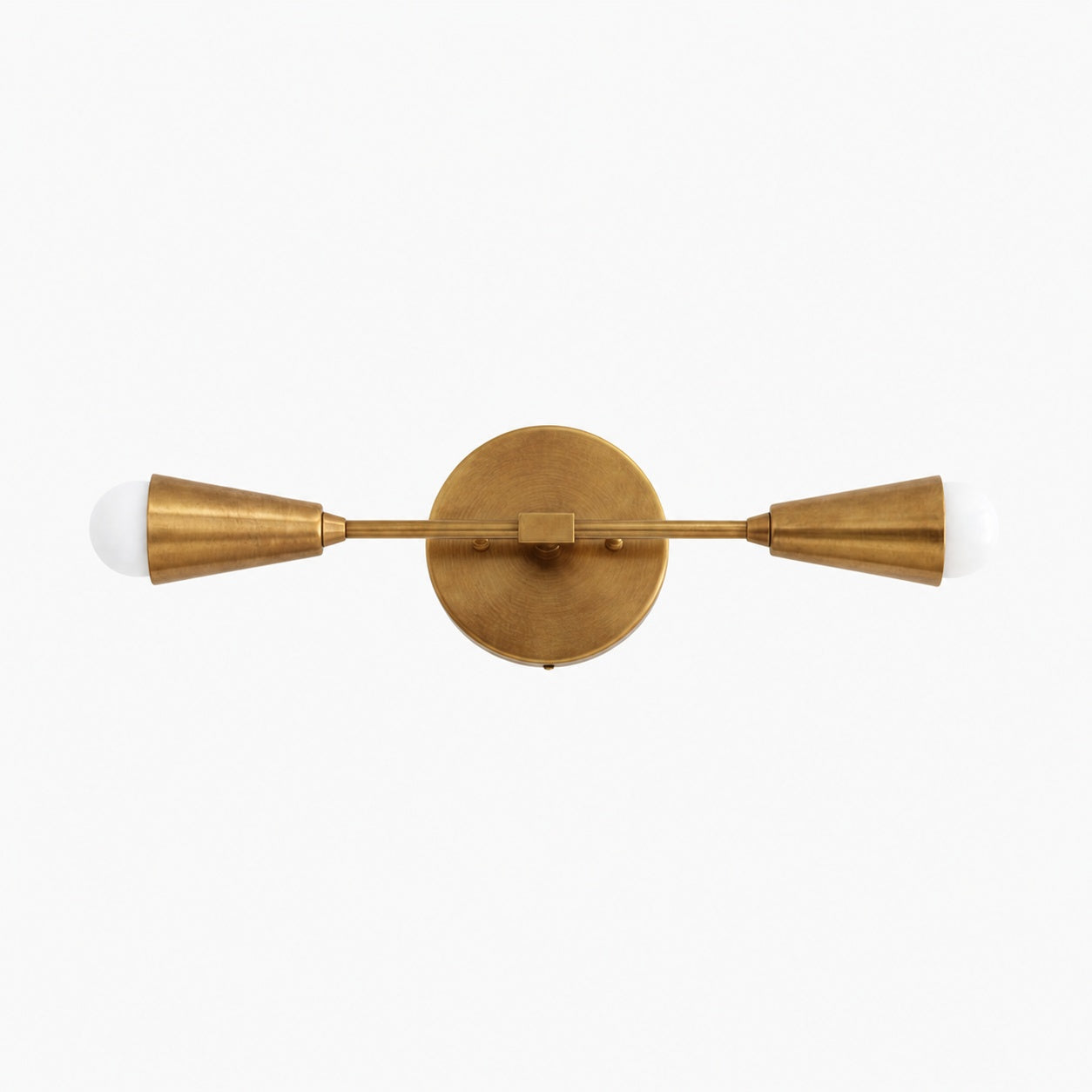 Mobilux Line Minimalist Vanity Light Fixture - Mid Century Bathroom Sconce
