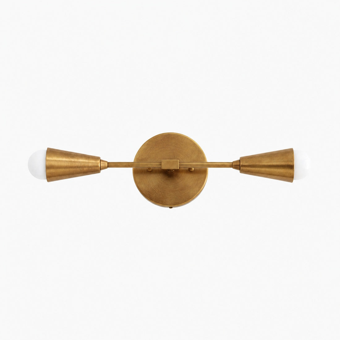 Mobilux Line Minimalist Vanity Light Fixture - Mid Century Bathroom Sconce