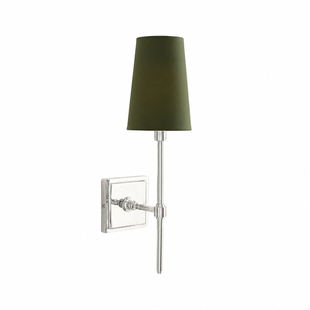 Derlina White Linen Shades Wall Lamp – Retro Metal Multi-Head Lighting Fixture