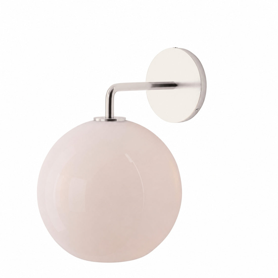 Selvion Artistic Globe Sconce Light - Handcrafted Glass Sculptural Wall Fixture