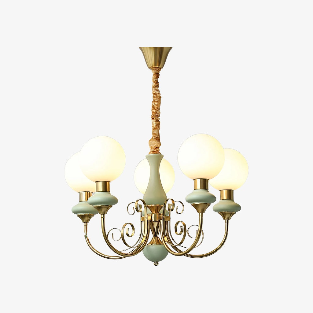 Radiara Chandelier - Layered Stone Disc Design Modern Luxury Style for Dining Room and Living Area