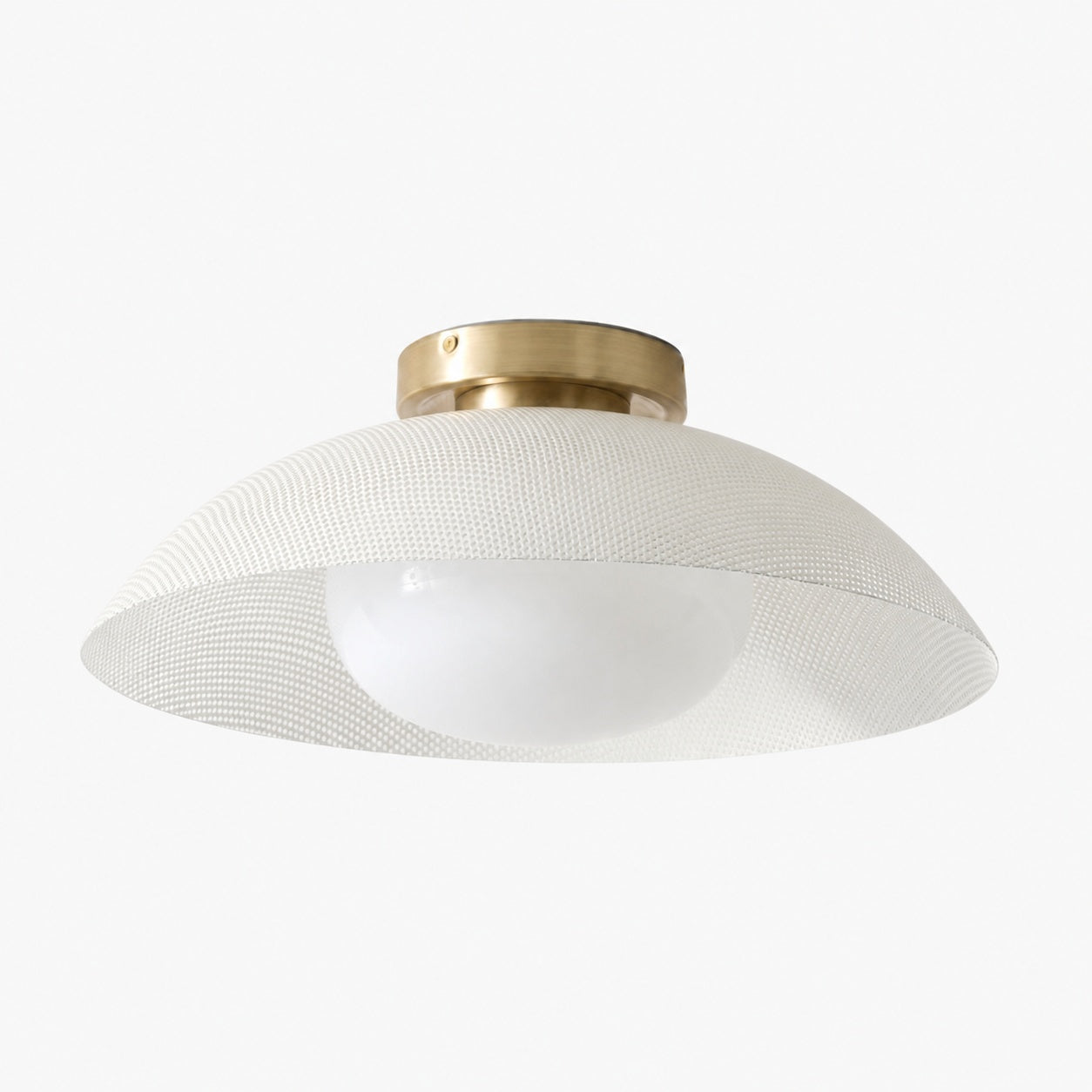 Elorina Flush Mount Glass/Metal Ceiling Light - A Stylish Fixture for Modern Spaces