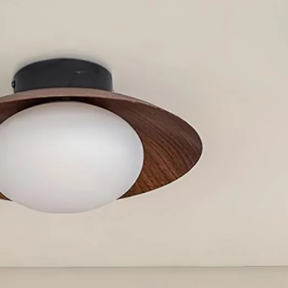 Oribela Ceiling Light Sculptural Globe Aesthetic with Soft Ambient Glow for Kitchen and Lounge