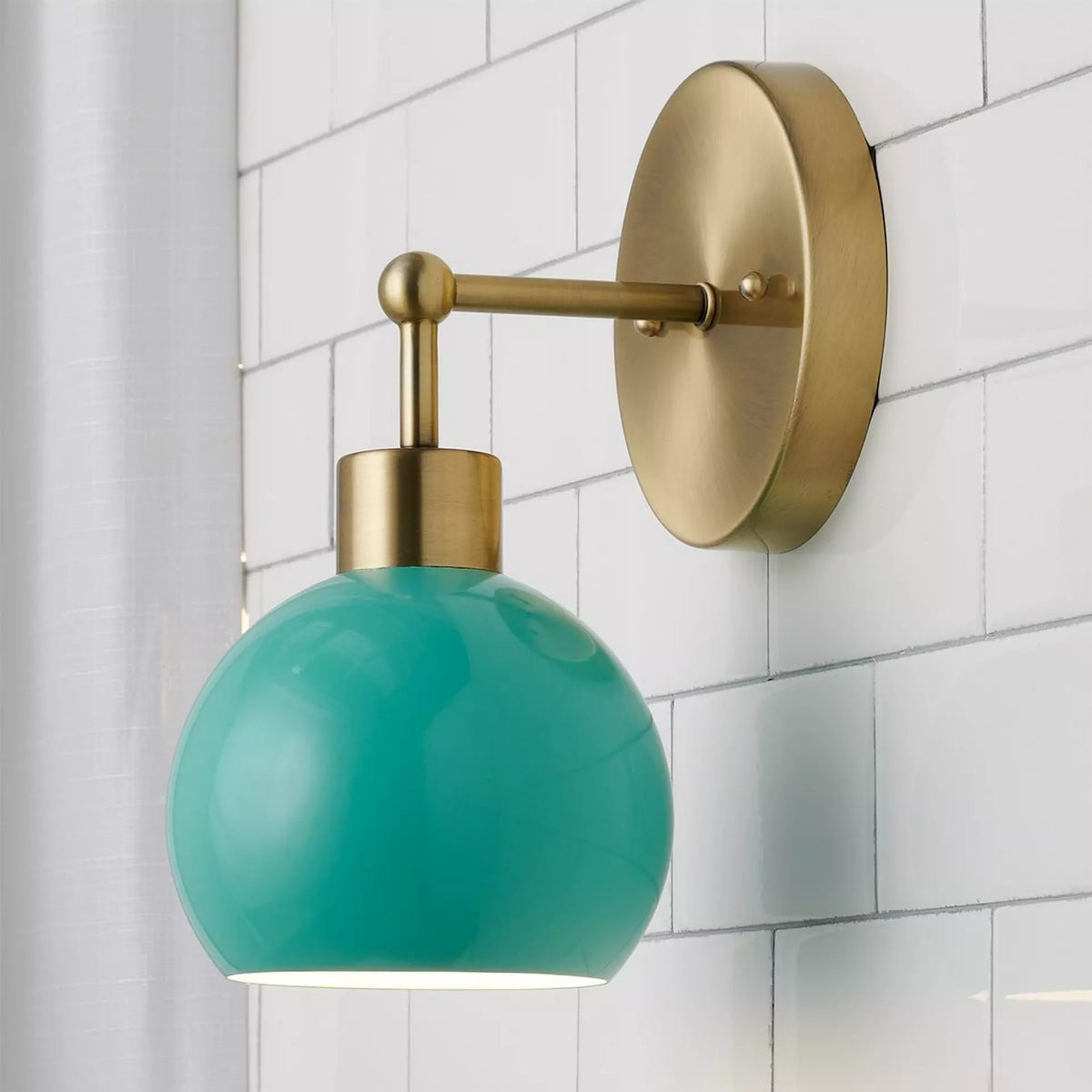Single Bubble Pop Wall Sconce - Colorful Vanity Wall Light