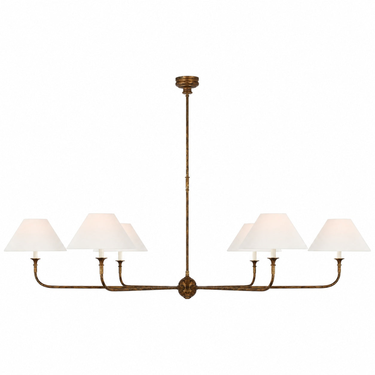 Piaf Grande Modern Industrial Metal Chandelier
