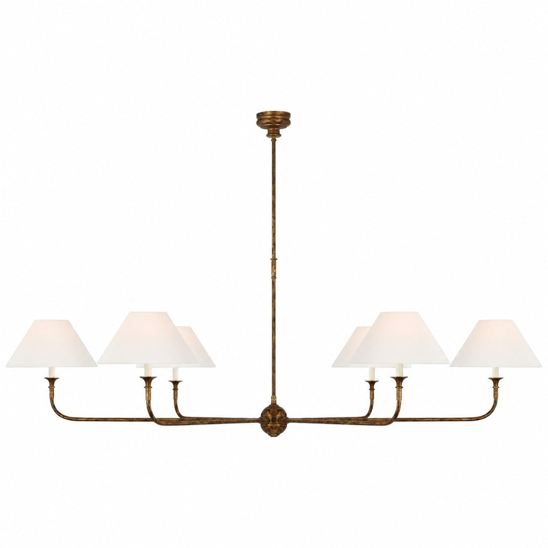 Piaf Grande Modern Industrial Metal Chandelier