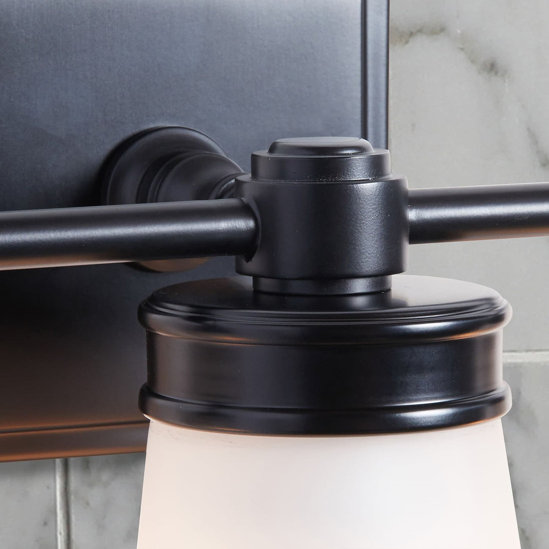 Derlina Wall Sconce Light - Zinc Alloy with Glass Shade in Modern Finishes