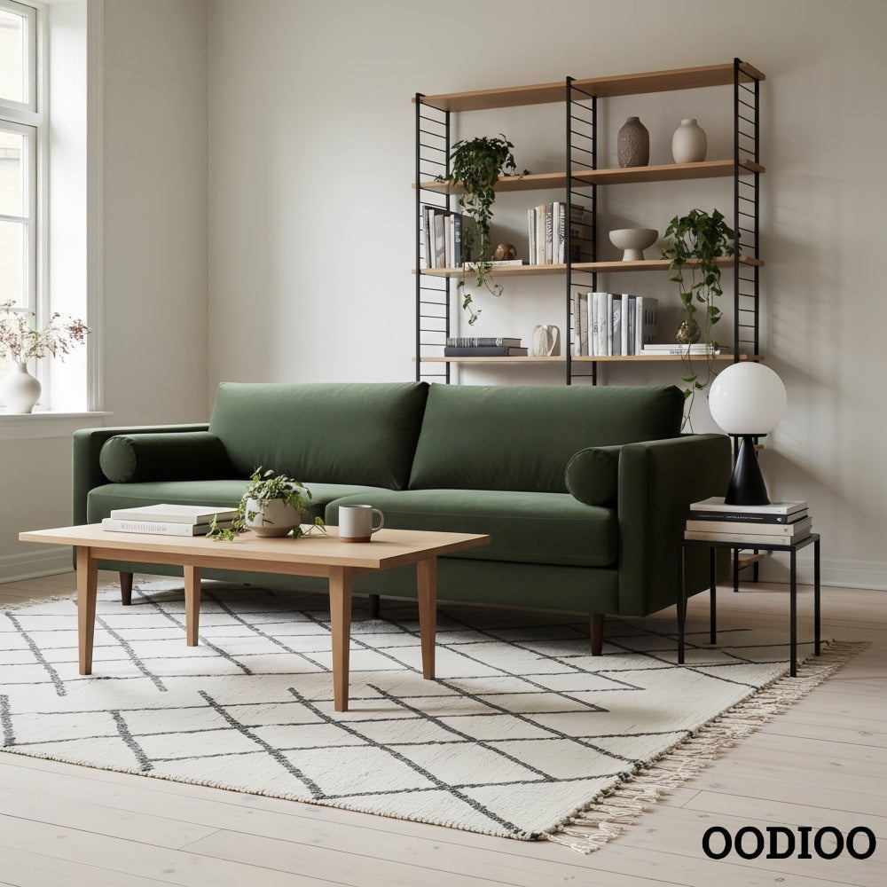 Ulvara Minimalist Tapered Metal Base Table Lamp – Modern Ambient Lighting for Bedrooms