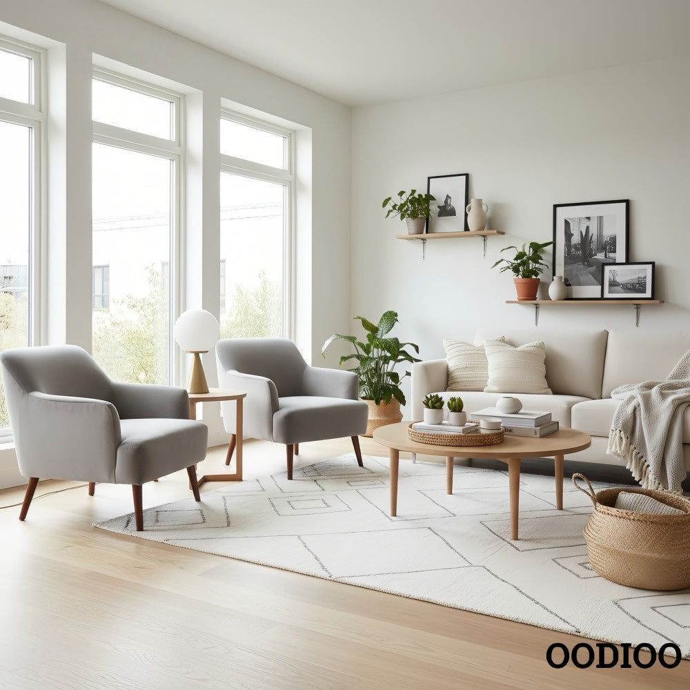 Ulvara Minimalist Tapered Metal Base Table Lamp – Modern Ambient Lighting for Bedrooms