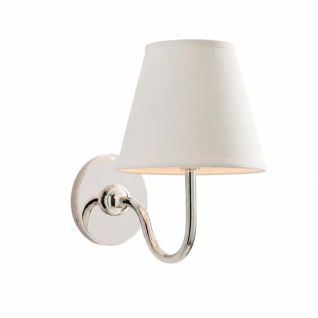 Luvora Vintage Pleated Shade Wall Lamp - Modern Brass Linen Wall Lighting
