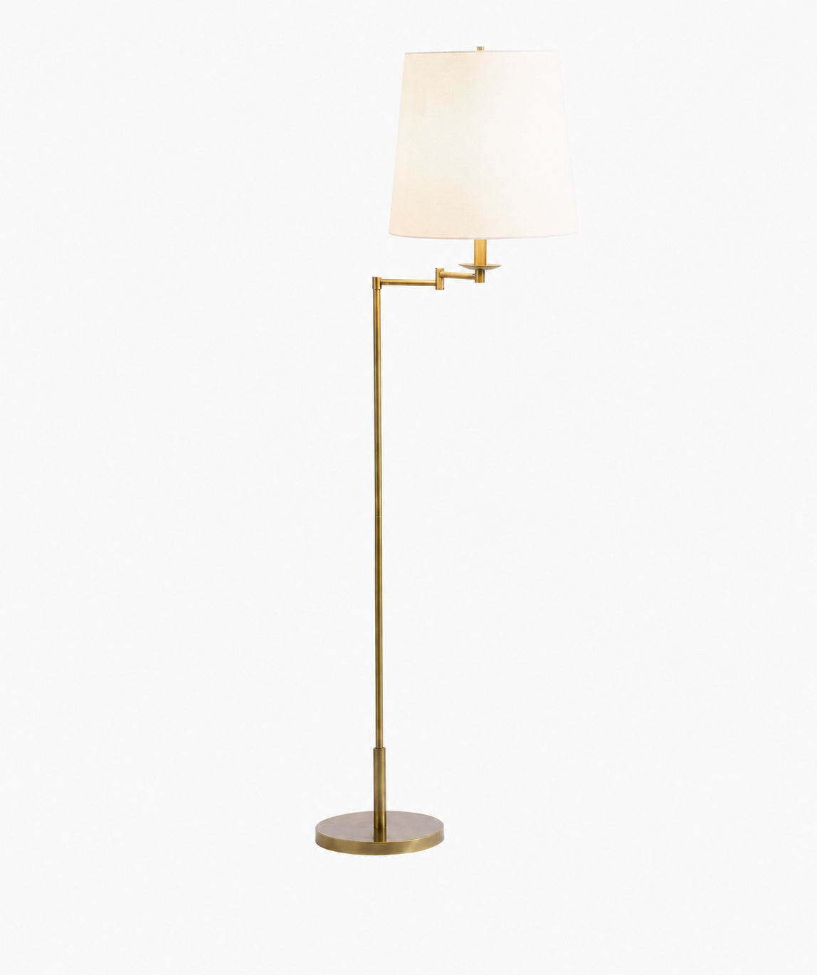 Rowan Articulating Floor Lamp - Adjustable Iron Design for Task Lighting