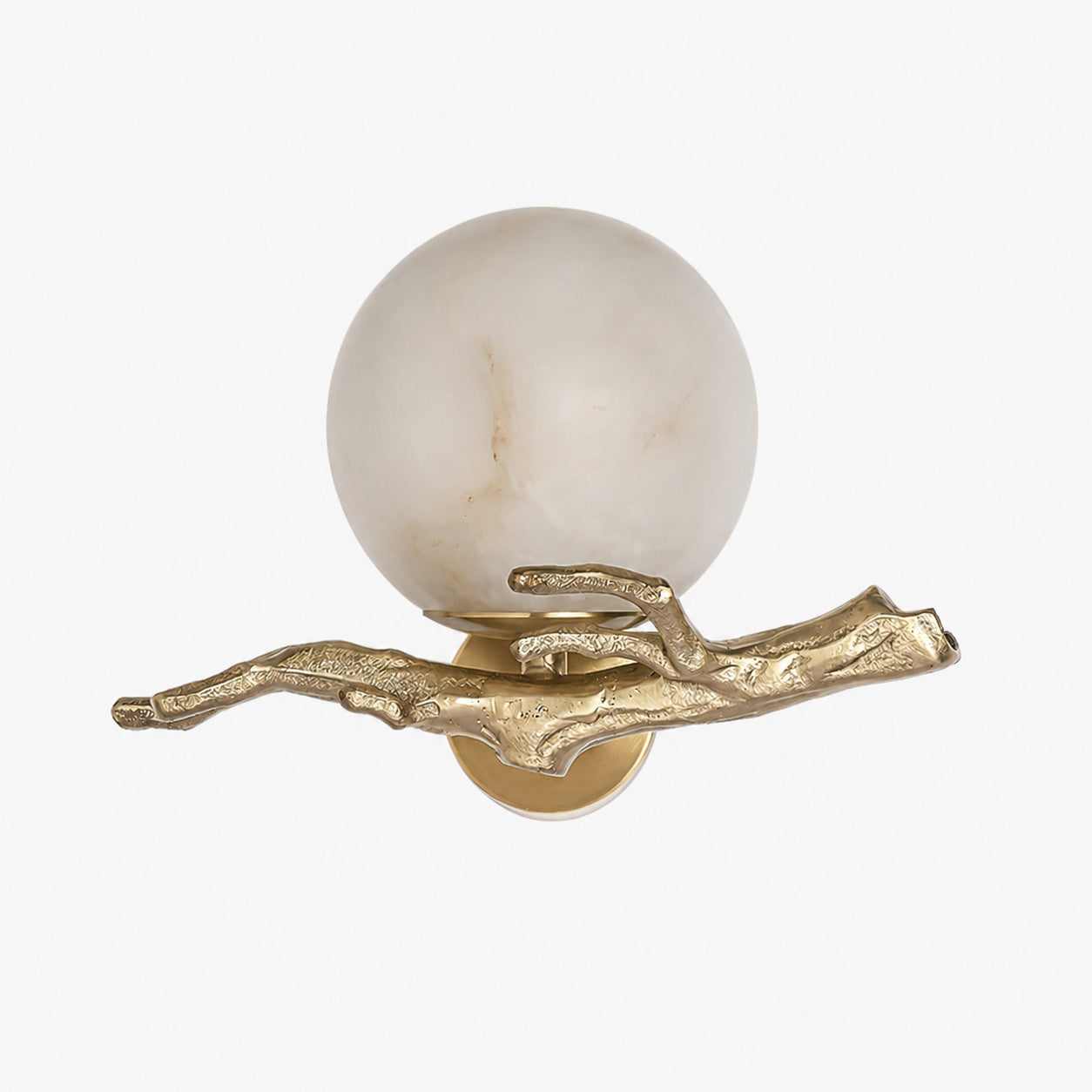 Retro Twigs Alabaster Wall Lamp